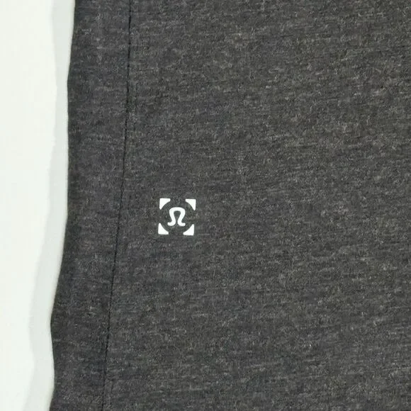 EUC Lululemon Love Is Love Charcoal Gray Cotton Short Sleeve T Shirt Mens Size M - Picture 5 of 9